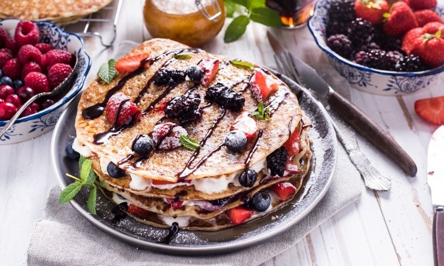 Brytyjskie pancakes