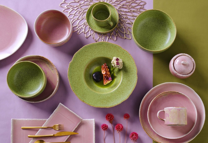 Fine Dine Kolory Ziemi Rosa i Edenic