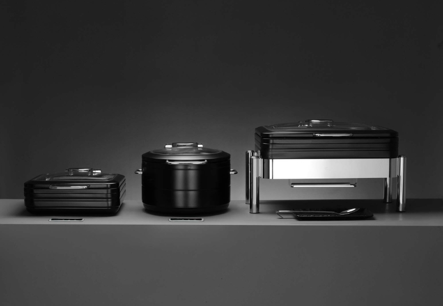Podgrzewacze bufetowe De luxe Black