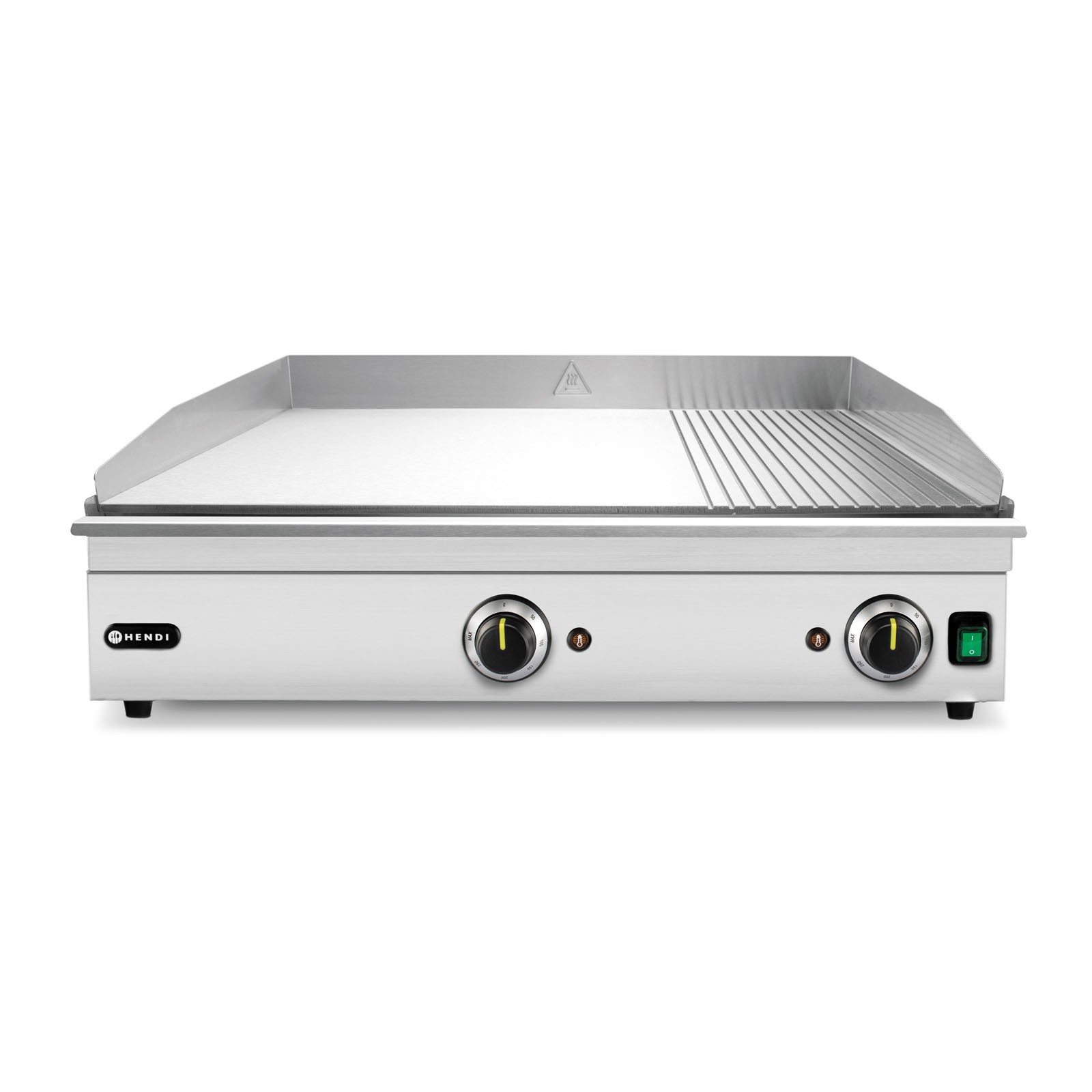 Hendi Płyta grillowa elektryczna 2/3 gładka, 1/3 ryflowana | Kitchen Line Hendi Płyta grillowa elektryczna 2/3 gładka, 1/3 ryflowana | Kitchen Line