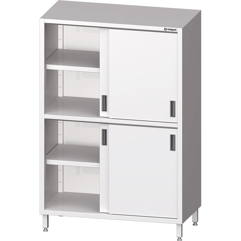 Stalgast Szafa magazynowa, drzwi suwane 1000x600x1800 mm Stalgast Szafa magazynowa, drzwi suwane 1000x600x1800 mm
