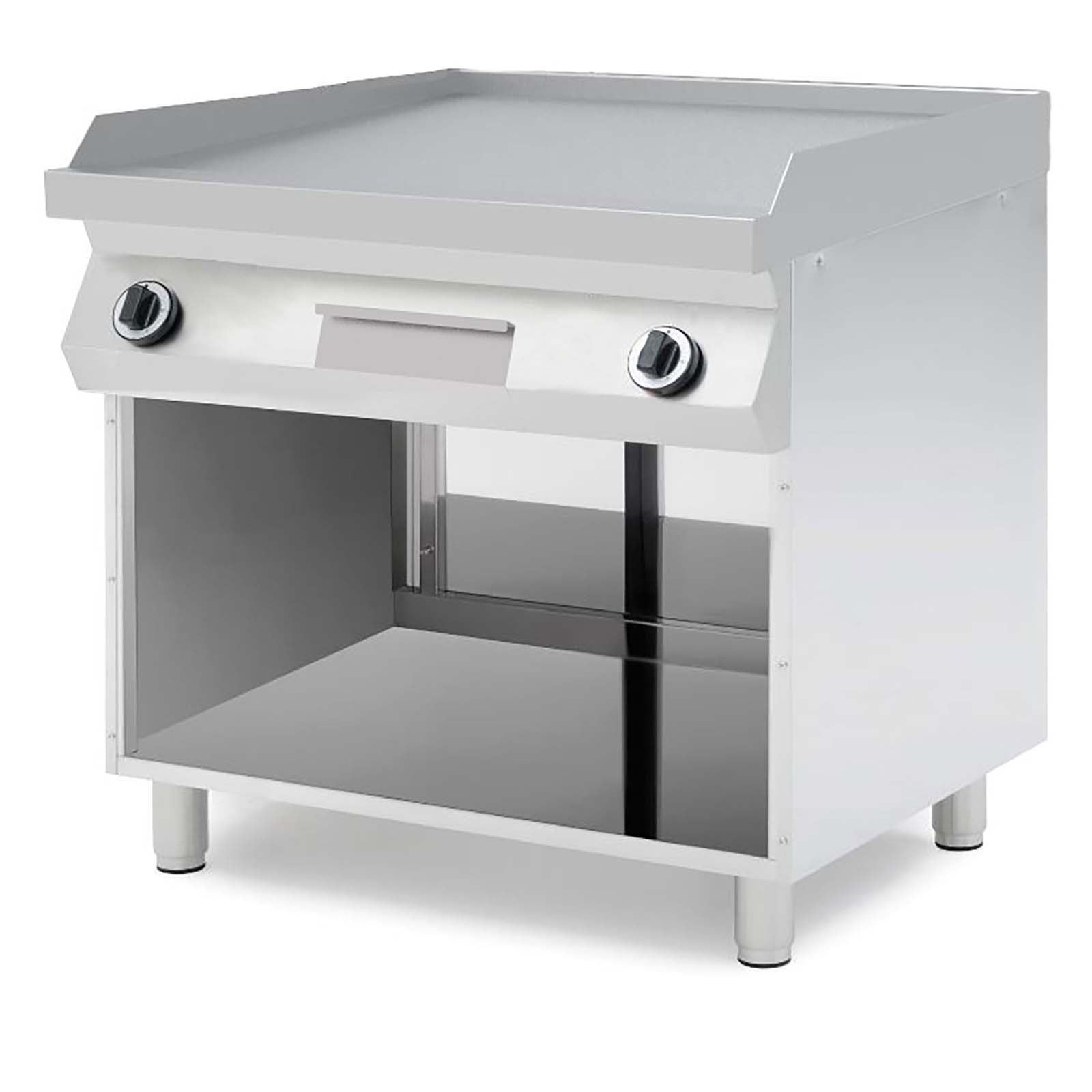 Hendi Płyta grillowa gazowa gładka 800x700x850 mm 