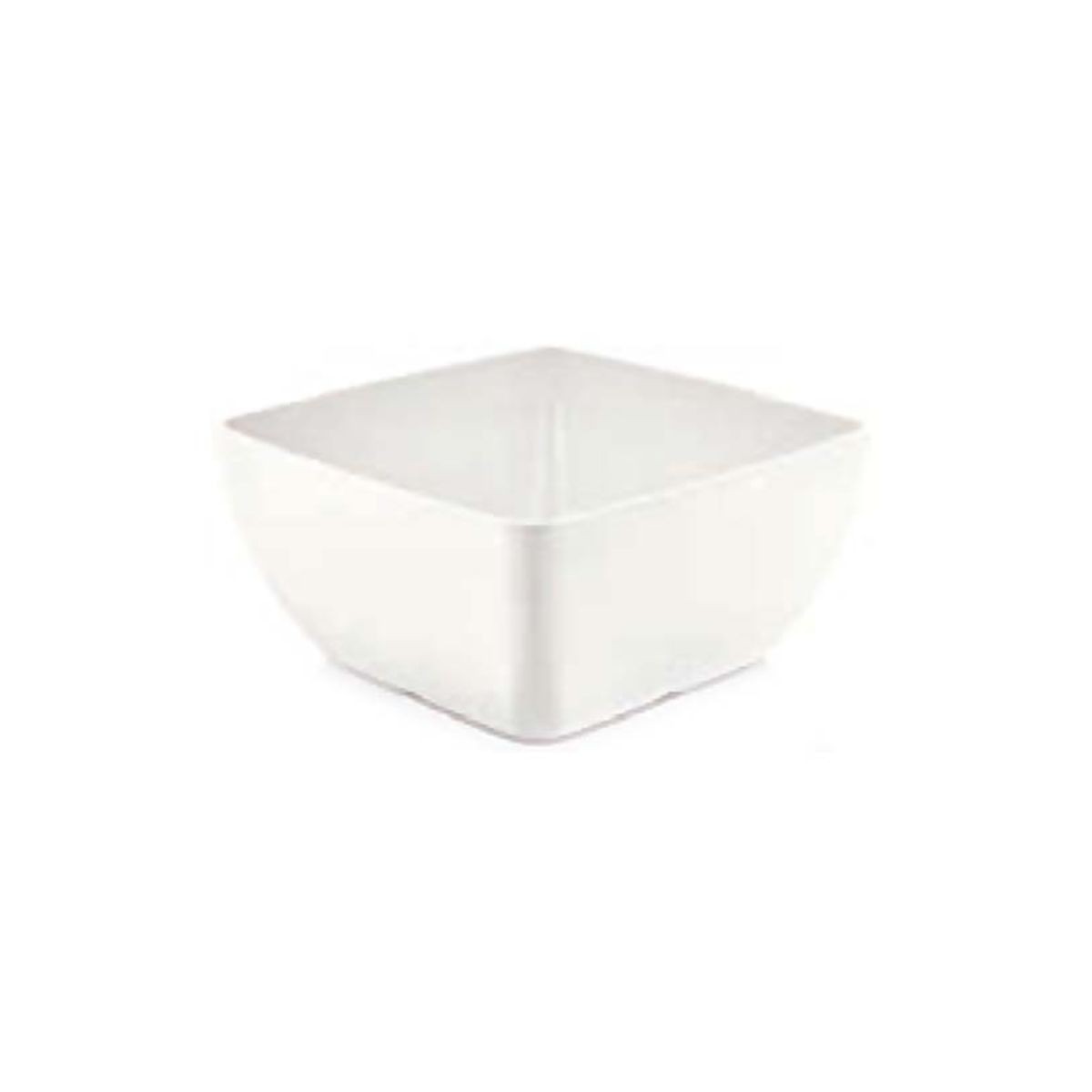 Fine Dine Miska kwadratowa z melaminy biała 250x250x120 mm 4,5 l