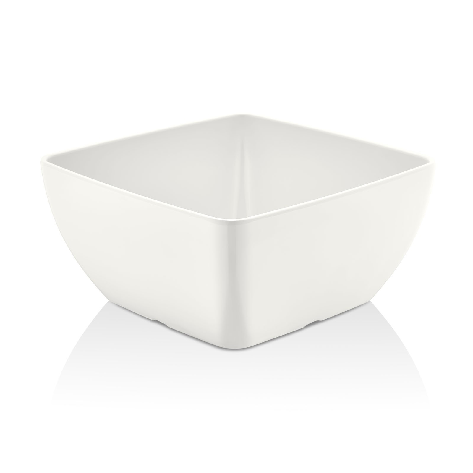 Fine Dine Miska kwadratowa z melaminy 250x250 mm | biała