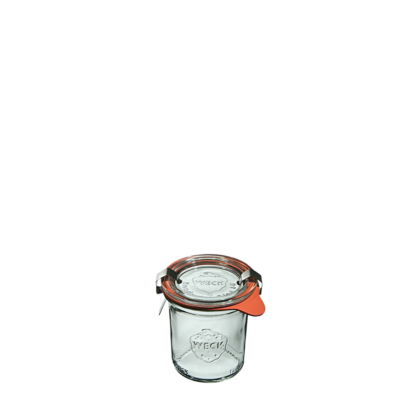 Weck Mini słoik wysoki z pokrywką, uszczelką i zapinkami 140 ml - 12 szt. Weck Mini słoik wysoki z pokrywką, uszczelką i zapinkami 140 ml - 12 szt.