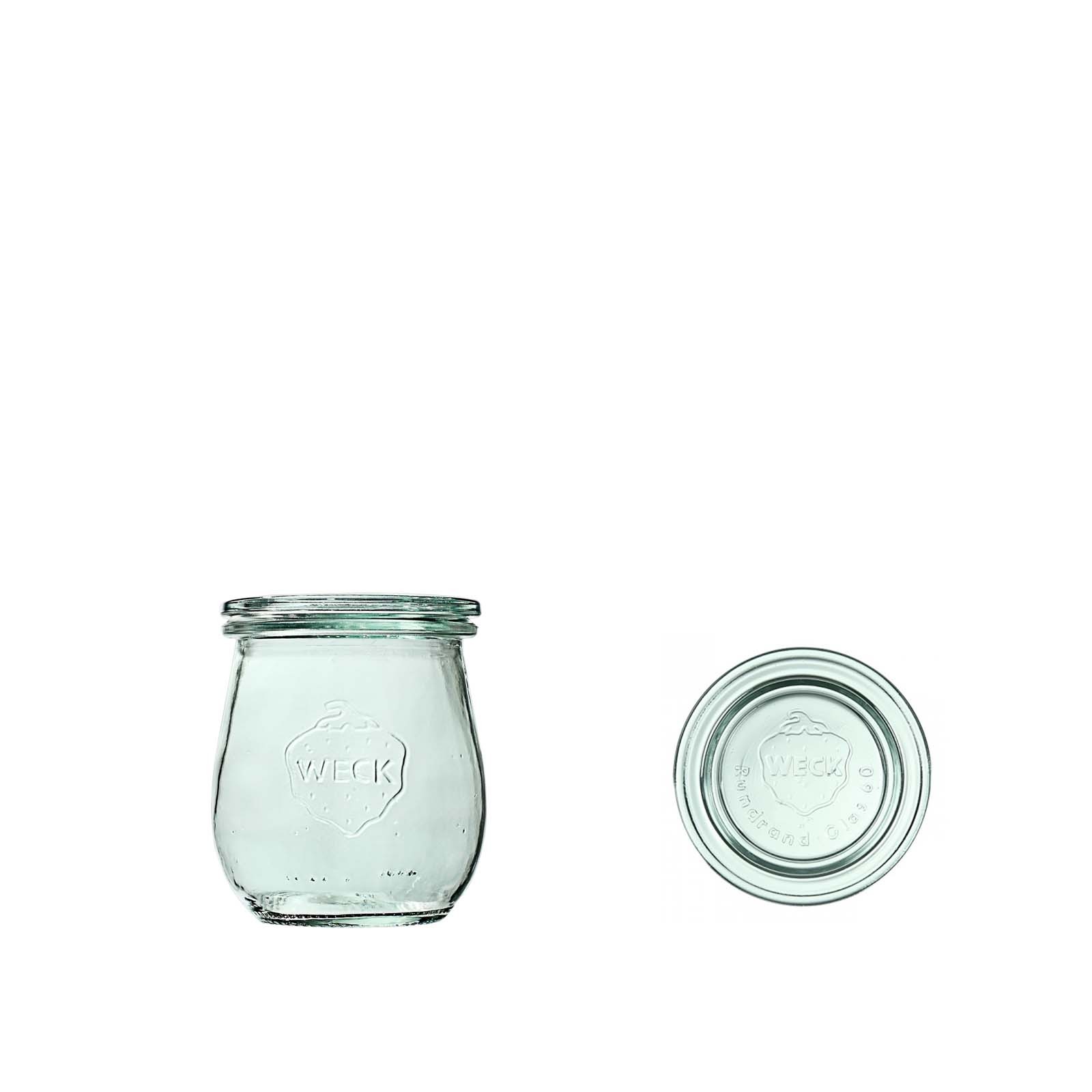 Weck Słoik Tulip z pokrywką - 220 ml - 12 szt.