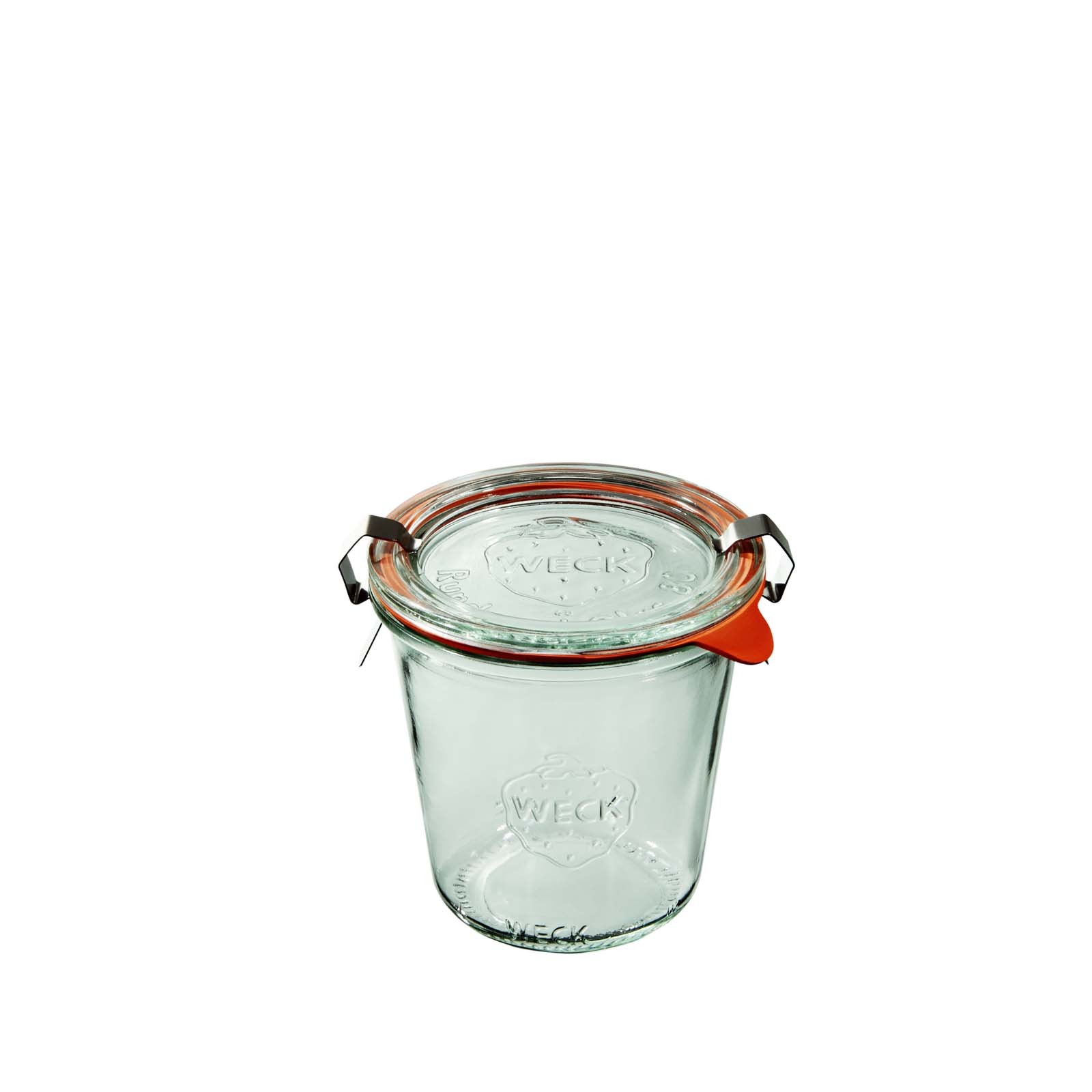 Weck Słoik Mold wysoki z pokrywką, uszczelką i zapinkami 290 ml - 6 szt. 