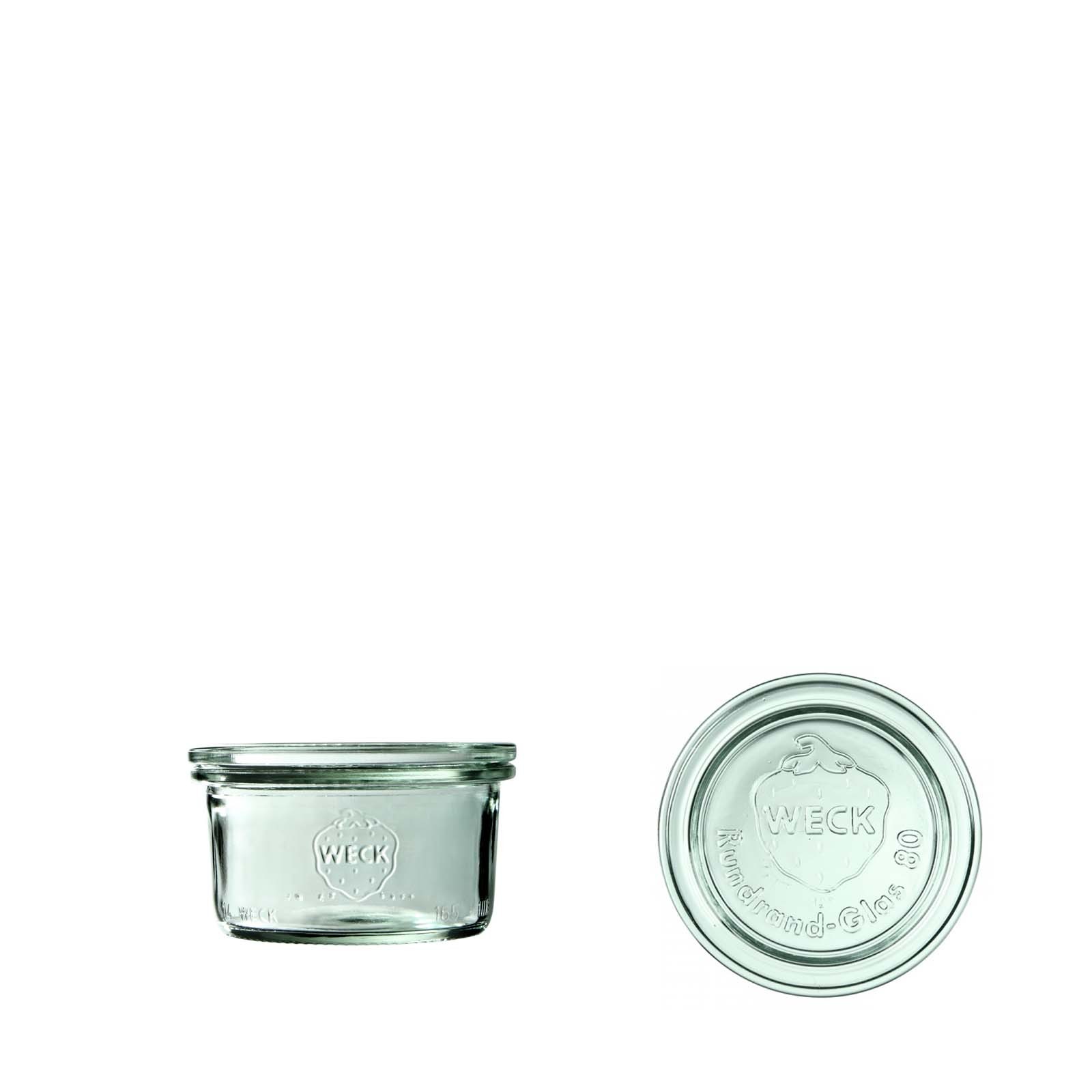 Weck Mini słoik z pokrywką 165 ml - 12 szt.