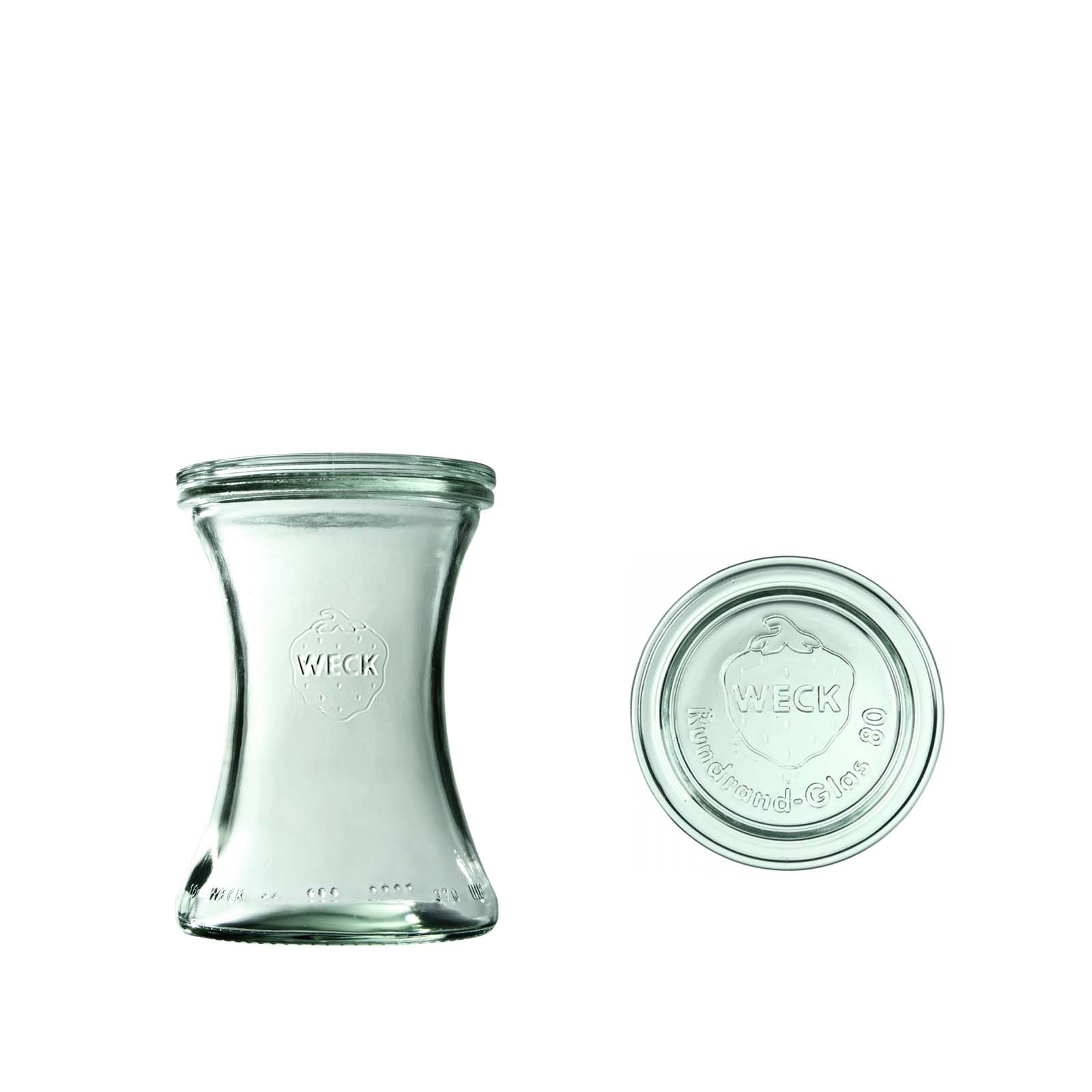 Weck Słoik Deli z pokrywką 370 ml - 6 szt. 