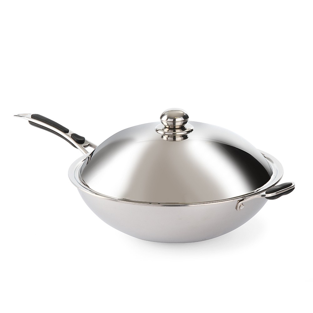 Hendi Patelnia Wok stalowa indukcyjna ø360 mm do kuchenki 239766