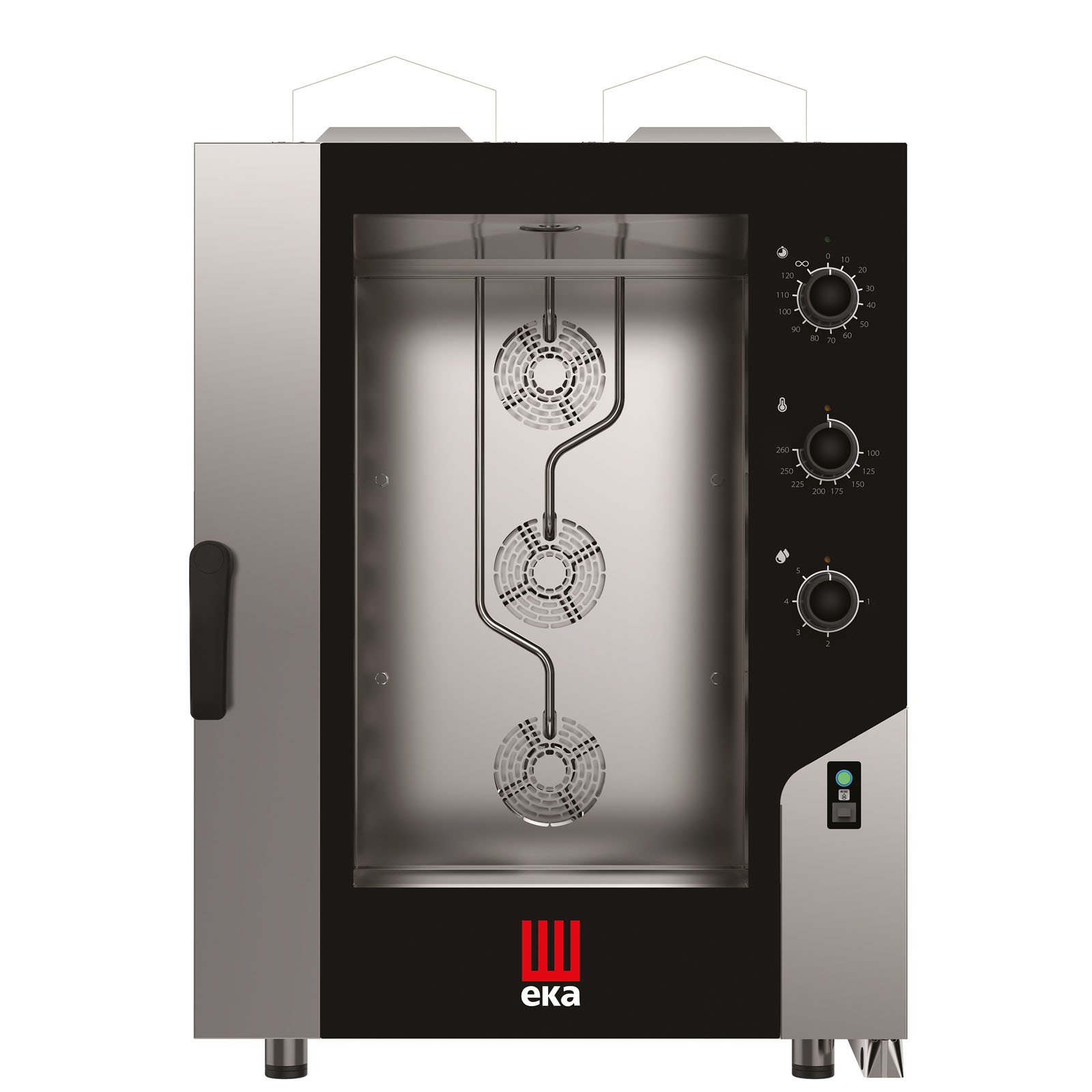 Eka Piec konwekcyjno - parowy Millennial Smart Bakery 10x 600x400 gazowy sterowany elektromechanicznie Eka Piec konwekcyjno - parowy Millennial Smart Bakery 10x 600x400 gazowy sterowany elektromechanicznie