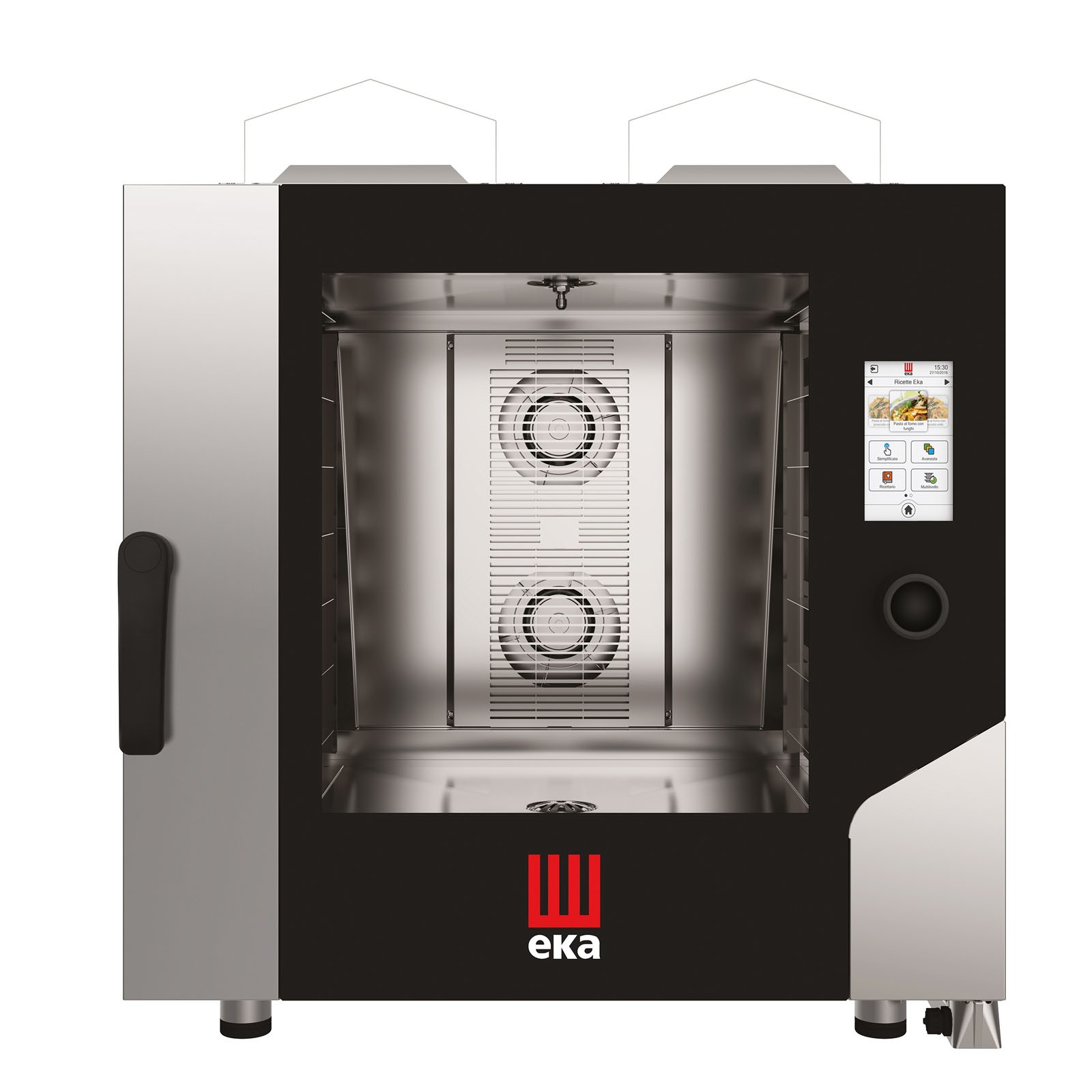  Eka Piec konwekcyjno-parowy Millenial Touch Screen Bakery gazowy 6x600x400 mm + system myjący, sonda