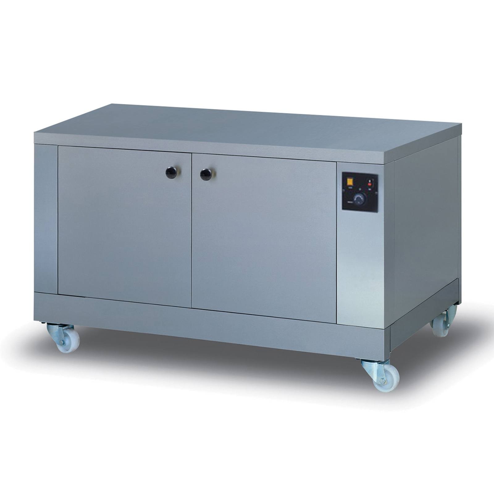 Moretti Forni Podstawa pod piec do pizzy z komorą rozrostu z nawilżaniem na kołach 800 mm MFP120BM, MFP120BD, MFP120BT
