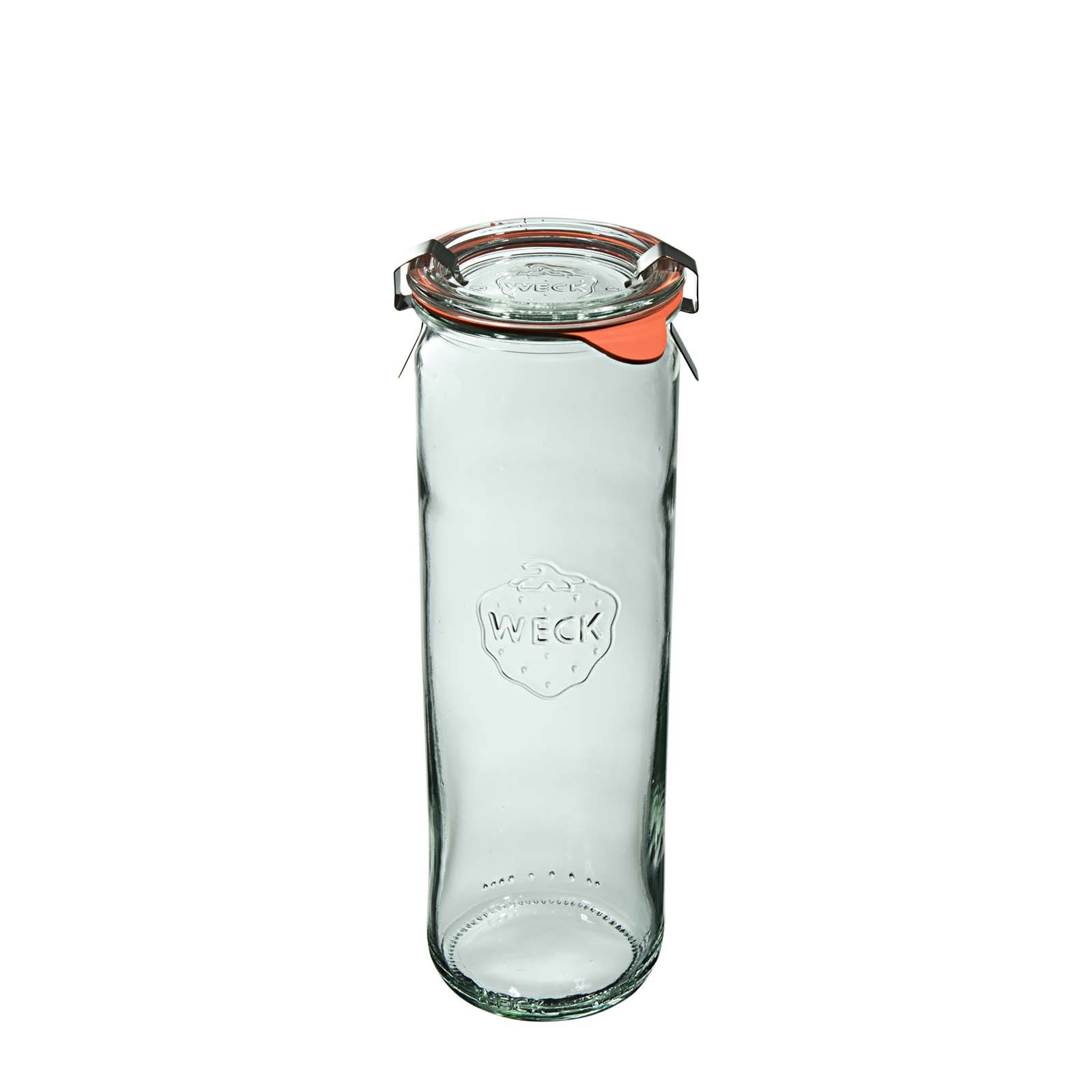 Weck Słoik cylindryczny z pokrywką, uszczelką i zapinkami 600 ml - 6 szt. Weck Słoik cylindryczny z pokrywką, uszczelką i zapinkami 600 ml - 6 szt.