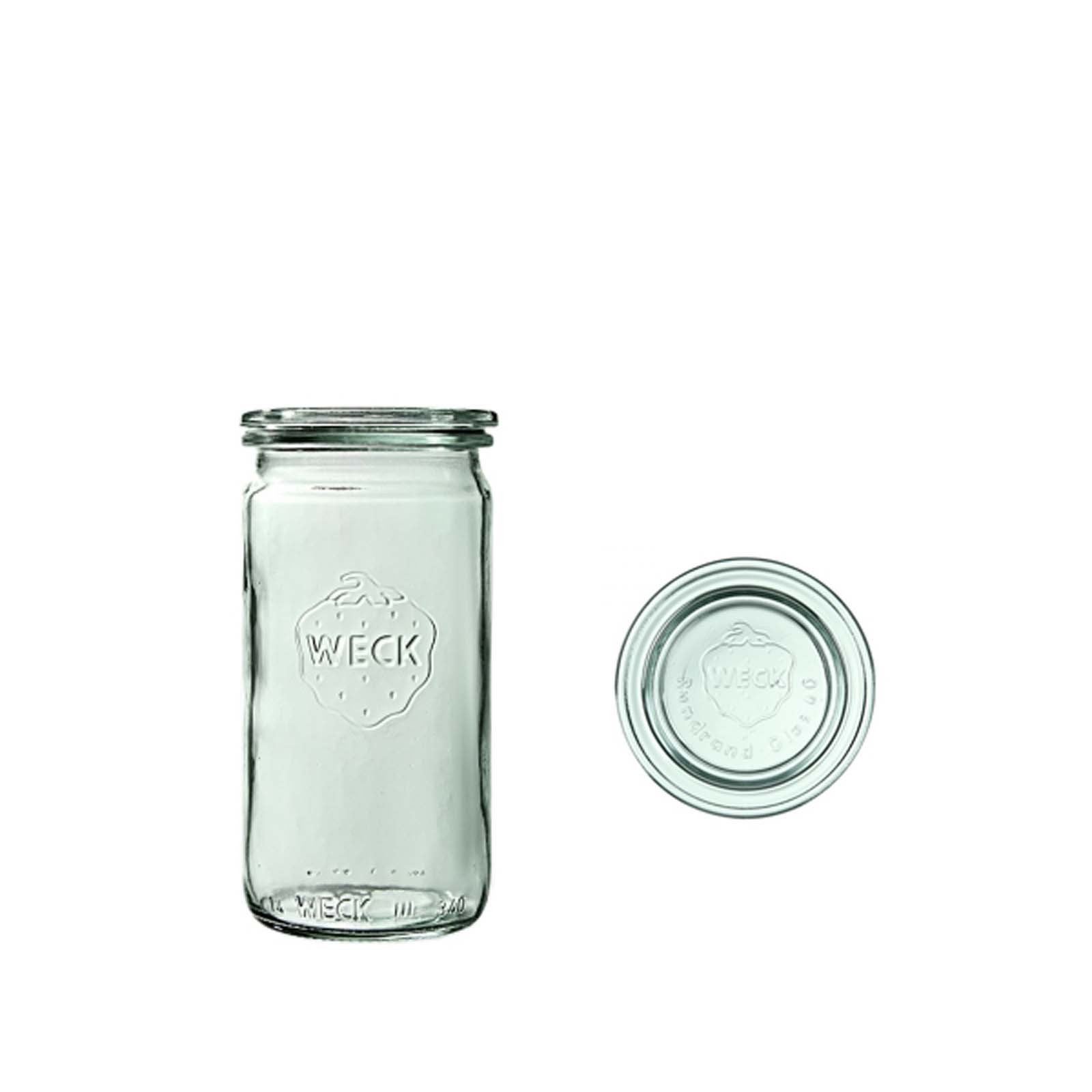 Weck Słoik cylindryczny z pokrywką 340 ml - 6 szt. Weck Słoik cylindryczny z pokrywką 340 ml - 6 szt.