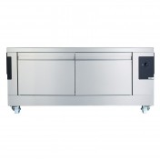 Moretti Forni Podstawa pod piec do pizzy z komorą rozrostu na kołach 800 mm MFS100M, MFS100D, MFS100T