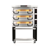 Pizza Master Piec do pizzy 3-komorowy 3x9x⌀25 cm | Modular PM 800