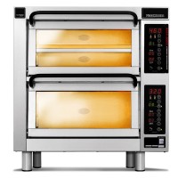 Pizza Master Piec do pizzy 2-komorowy 6x⌀25 cm - 3 piętra | CounterTop 450