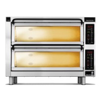 Pizza Master Piec do pizzy 2-komorowy 8x⌀25 cm - 2 piętra | CounterTop 400