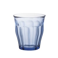 Duralex Szklanka niska 220 ml niebieska - 6 sztuk | Picardie