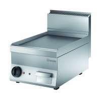 Bartscher Płyta grillowa elektryczna gładka 400 mm | 650 Snack