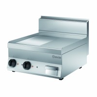 Bartscher Płyta grillowa elektryczna gładko-ryflowana 600 mm | 650 Snack