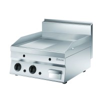 Bartscher Płyta grillowa gazowa gładko-ryflowana 650 600G-GR