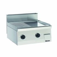 Bartscher Płyta grillowa elektryczna gładko-ryflowana 600 mm | 600 Imbiss