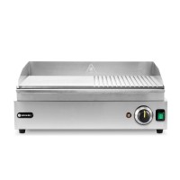 Hendi Płyta grillowa elektryczna 1/2 gładka 1/2 ryflowana 2400 W | Kitchen Line