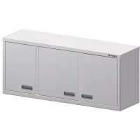 Stalgast Szafka wisząca, troje drzwi skrzydłowych 1500x400x600 mm