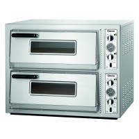 Bartscher Piec do pizzy 2-komorowy 8x30 cm 