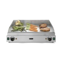 Hendi Płyta grillowa 2/3 gładka, 1/3 ryflowana 720 mm | Profi Line