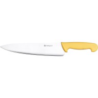 Stalgast Nóż kuchenny HACCP 250 mm żółty
