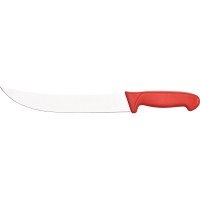 Stalgast Nóż HACCP masarski zakrzywiony 250 mm czerwony | Premium