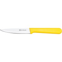 Stalgast Nóż do obierania HACCP 90 mm żółty