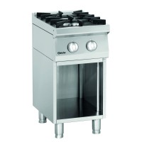 Bartscher Kuchnia gazowa 2-palnikowa na podstawie otwartej 14,7 kW
