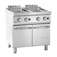 Bartscher Warnik do makaronu / Makaroniarka elektryczna 2x24 l | 700 Classic
