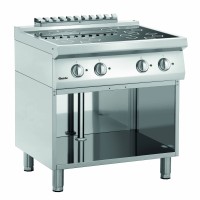 Bartscher Kuchnia indukcyjna 4-polowa 20 kW z otwartą podstawą | 700 4FLOU-1