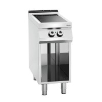 Bartscher Kuchnia ceramiczna 2-polowa z podstawą otwartą 8 kW | 900 Master