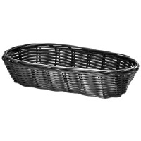 Stalgast Koszyk uniwersalny na sztućce z polipropylenu czarny 230x90x50 mm