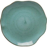 Lubiana Talerz płytki ⌀280 mm kolor morski | Stone Age