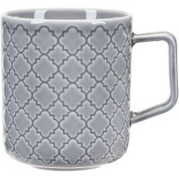 Lubiana Kubek 400 ml kolor szary | Marrakesz
