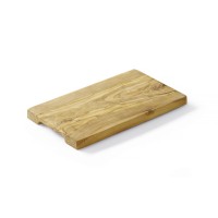 Hendi Deska do serwowania z drewna oliwnego 300x150x18 mm