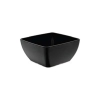 Fine Dine Miska kwadratowa z melaminy czarna 190x190x90 mm 1,9 l