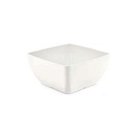 Fine Dine Miska kwadratowa z melaminy biała 250x250x120 mm 4,5 l