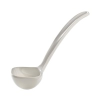 Hendi Chochla do sosów z melaminy 40 ml biała