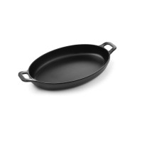 Fine Dine Little Chef Rondelek czarny owalny 155x80x37 mm