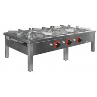 Egaz Taboret gazowy 3-palnikowy 1690x600x350 mm 21 kW TG-322.I