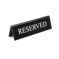 Hendi Tabliczka informacyjna ENG - "reserved"