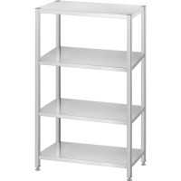 Gredil Regał magazynowy 1000x600x1800 mm skręcany - półki pełne